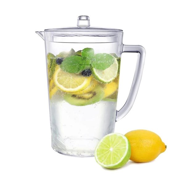 7 Piece Acrylic Water Pitcher and Tumbler Set - Picture 1 of 5